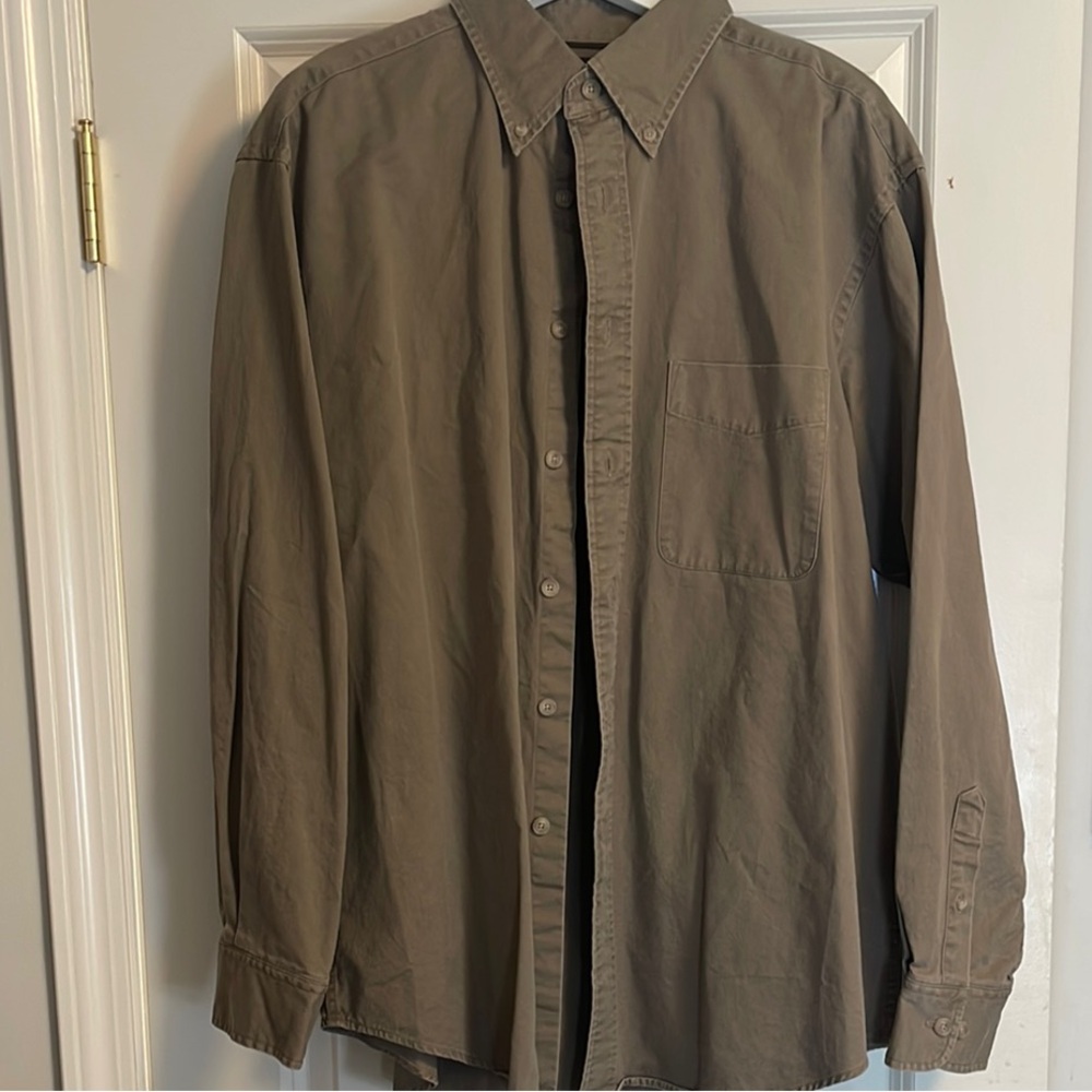 Men's Olive Green Shirt